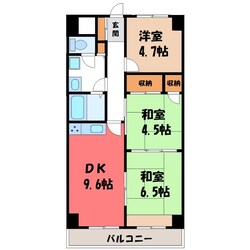 マンション桜の物件間取画像